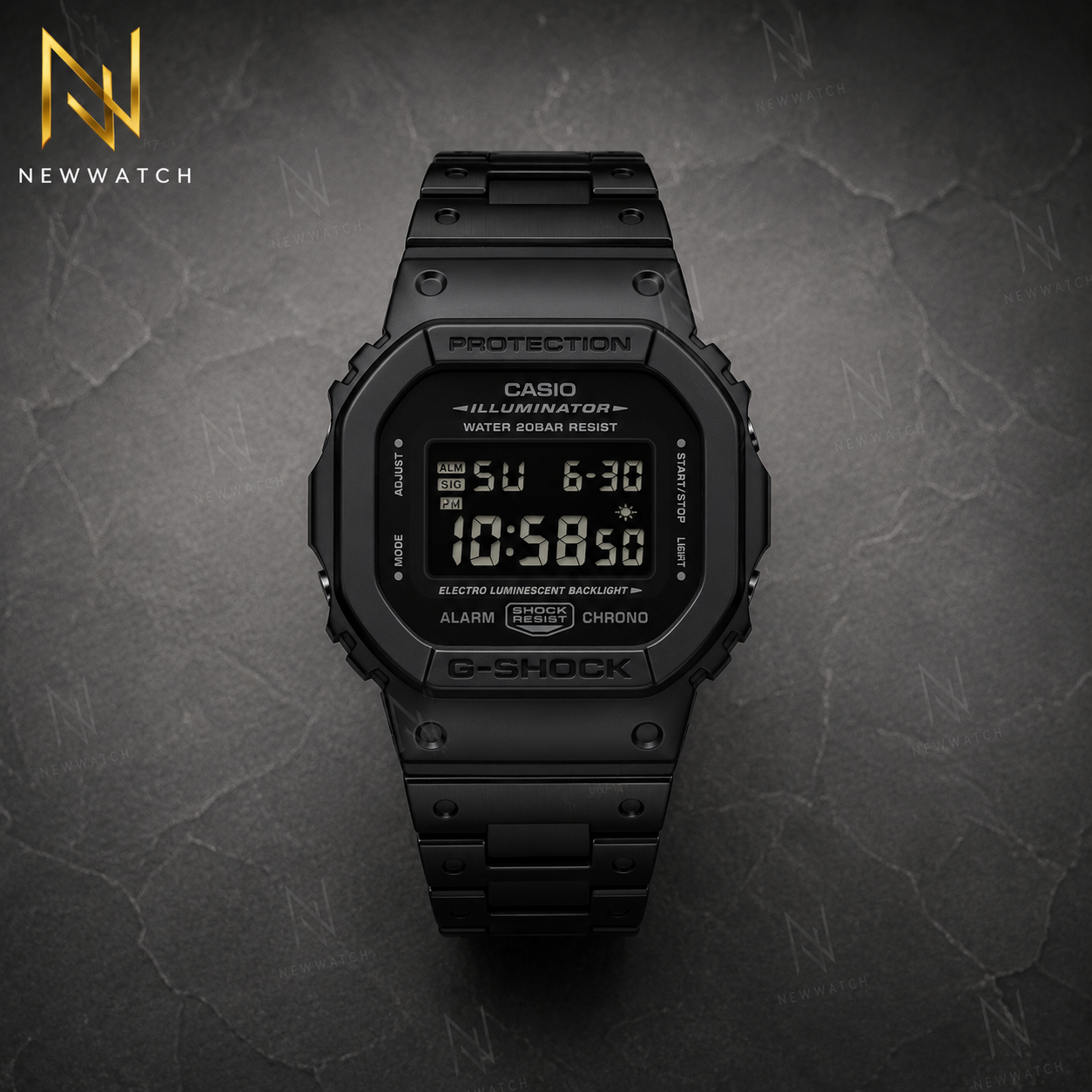 ساعت Casio G-Shock DW-5600 Module 3298 نمای روبرو