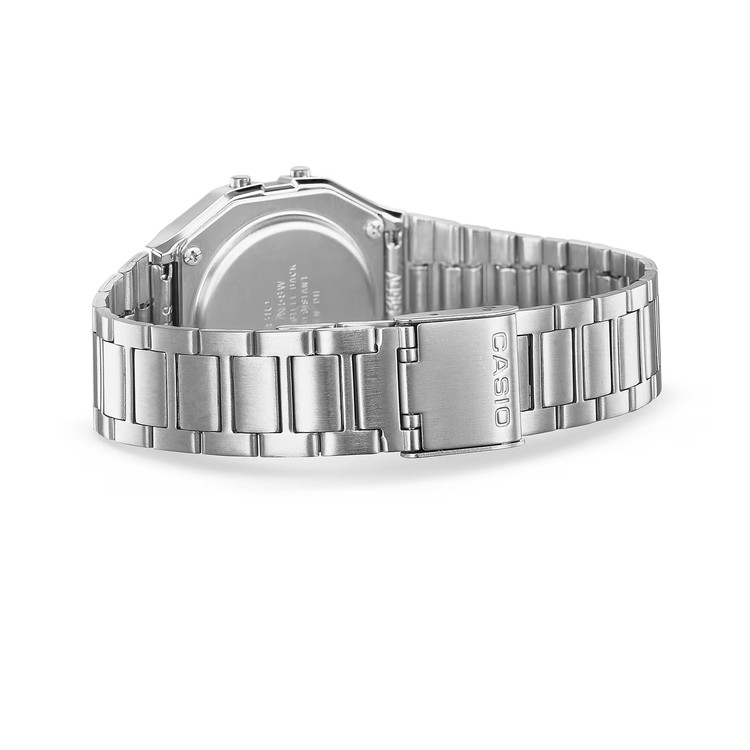 ساعت مچی دیجیتال کاسیو A158WA-1 با بند استیل | Casio A158WA-1