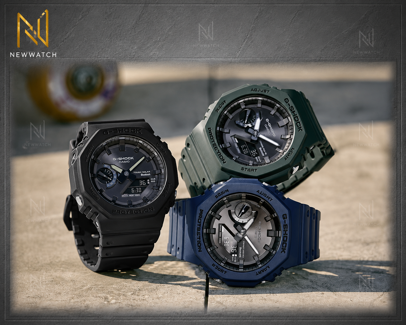 ساعت کاسیو G-SHOCK GA-2100 سه رنگ اصلی