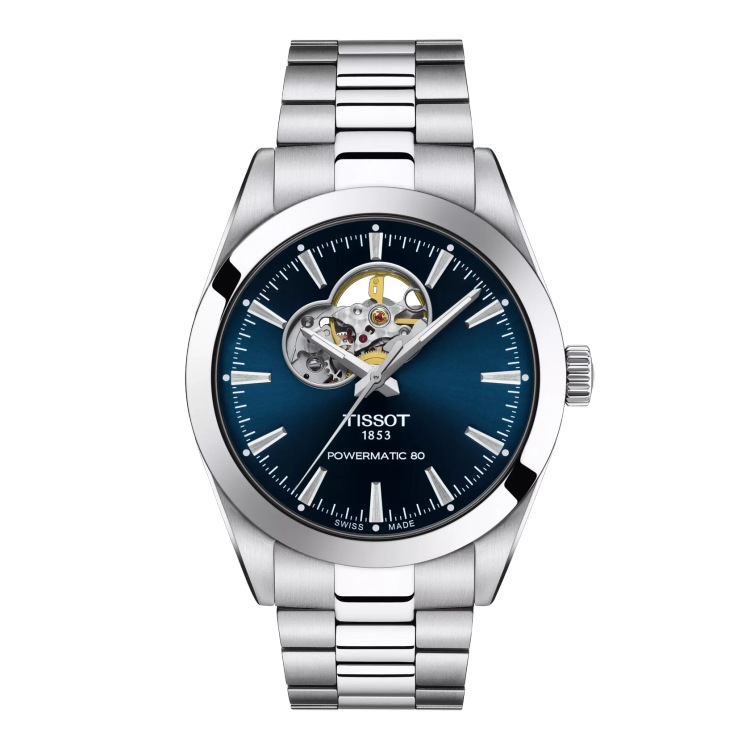 صفحه Open Heart ساعت تیسوت Gentleman 40mm