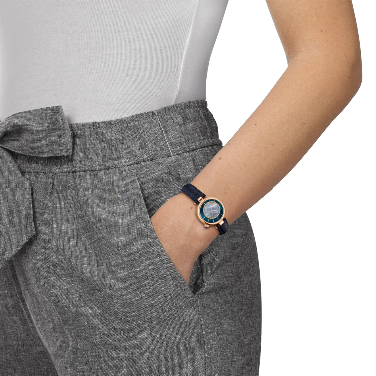 صفحه ظریف ساعت زنانه Tissot Désir مج دست 1